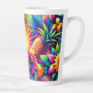 Neon Summer Symphony Milchtasse