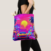 Neon Sunset City Drive