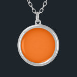 Neon Sunset Orange Solid Color | Classic Versilberte Kette<br><div class="desc">Neon Sunset Orange - Die zeitlose Faszination des Solid Color Design: Eine faszinierende Mischung aus klassischer Form und eleganter Einfachheit. Dieses Design ist eine Feier des Powers und der Schönheit in einem Single, markante Farbe gefunden. Die solide Farbgestaltung zeichnet sich durch ihre raffinierte Eleganz aus und macht sie zu einem...</div>