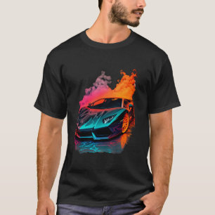 Neon Supercar T-Shirt