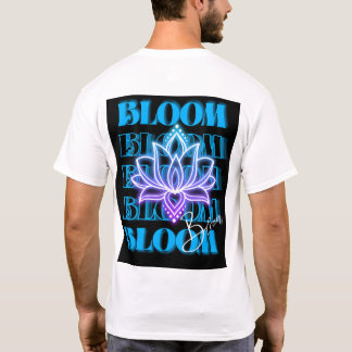 Neon T - Shirt blühen