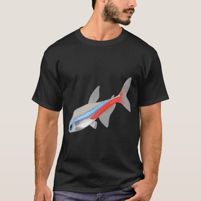 Neon-Tetra T-Shirt (Vorderseite)