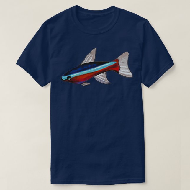 Neon Tetra T-Shirt (Design vorne)