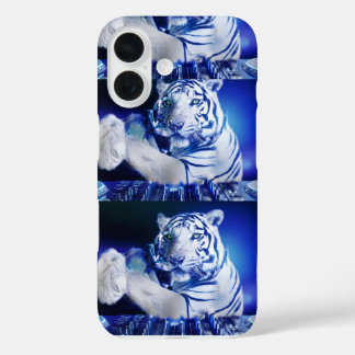 Neon-Tiger-DJ-Handyhülle – EDM-Festival Cyberpunk  iPhone 16 Hülle