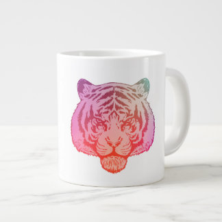 Neon-Tiger Jumbo-Tasse