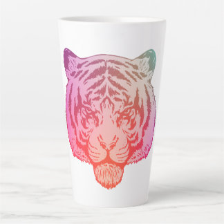 Neon-Tiger Milchtasse
