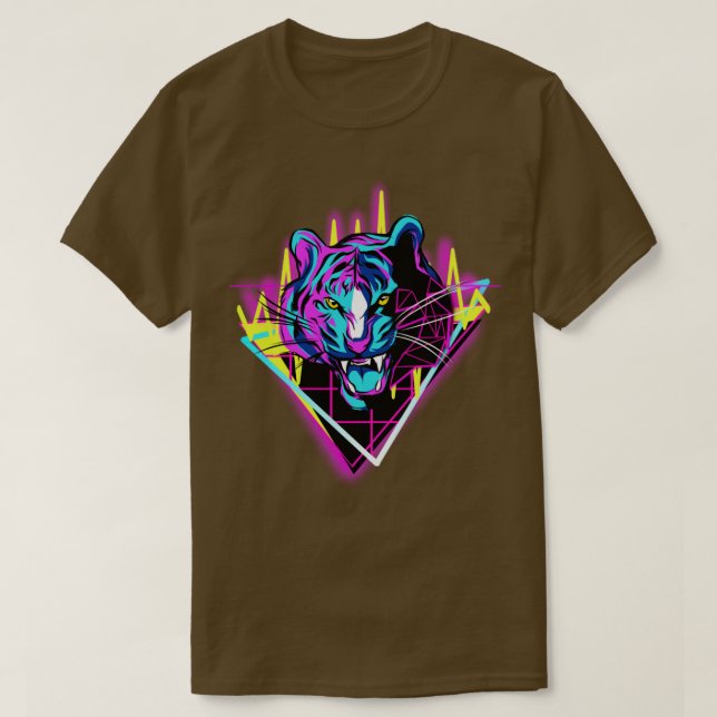 Neon Tiger T-Shirt (Design vorne)