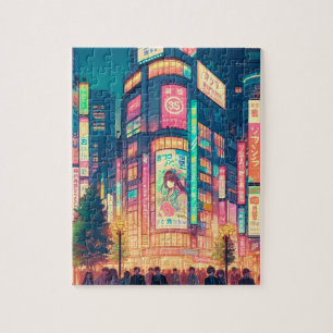 Neon-Träume von Shibuya Puzzle