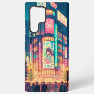 Neon-Träume von Shibuya Samsung Galaxy Hülle
