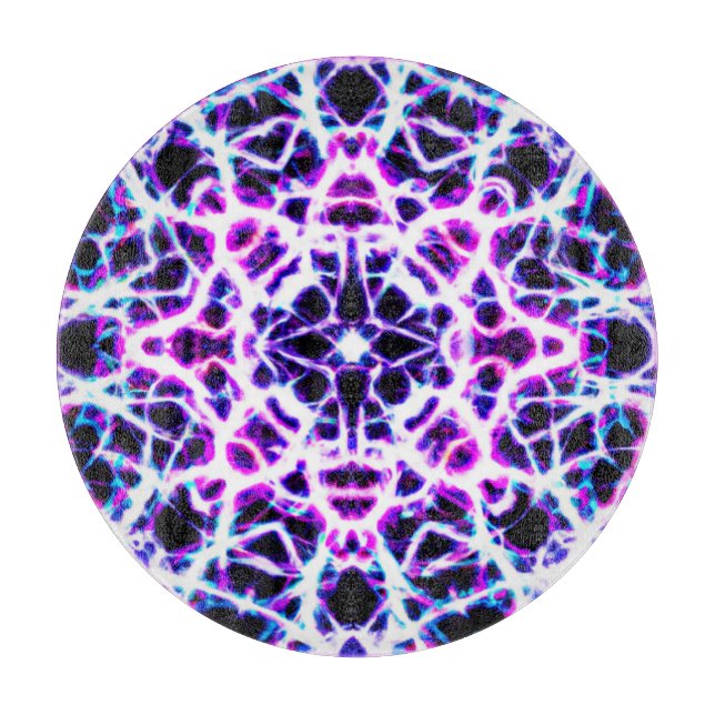 Neon träumt Design. Jetzt kaufen Schneidebrett (Vorderseite)