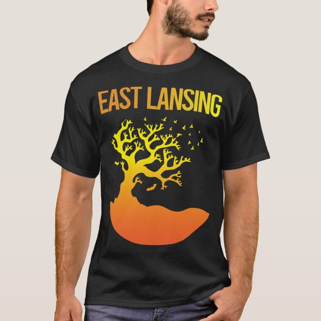 Neon Tree - East Lansing T-Shirt (Vorderseite)