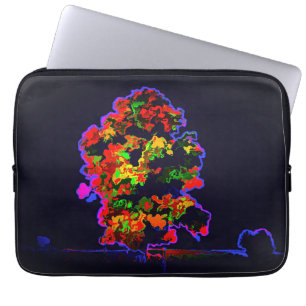 Neon Tree Explosion Laptopschutzhülle