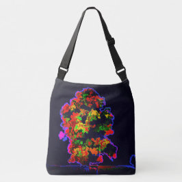Neon Tree Explosion Tragetaschen Mit Langen Trägern