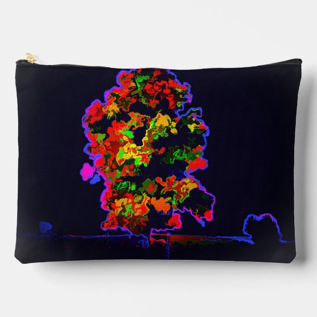 Neon Tree Explosion Zubehörtasche (Vorderseite)