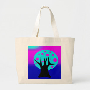 Neon Tree Tote Bag Jumbo Stoffbeutel