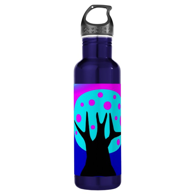 Neon Tree Water Flasche Edelstahlflasche (Vorderseite)