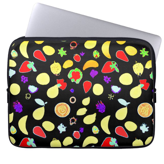 Neon Tropic Obstbrust Laptopschutzhülle (Vorderseite)
