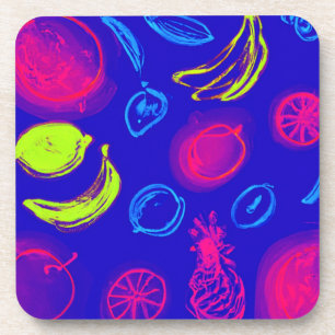 Neon Tropical Obstmuster Art. Jetzt kaufen Getränkeuntersetzer