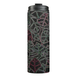 Neon Tropical Pop Art  Thermosbecher