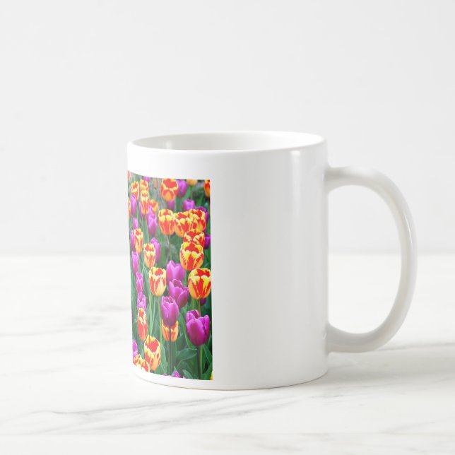 Neon Tulips Tasse (Rechts)