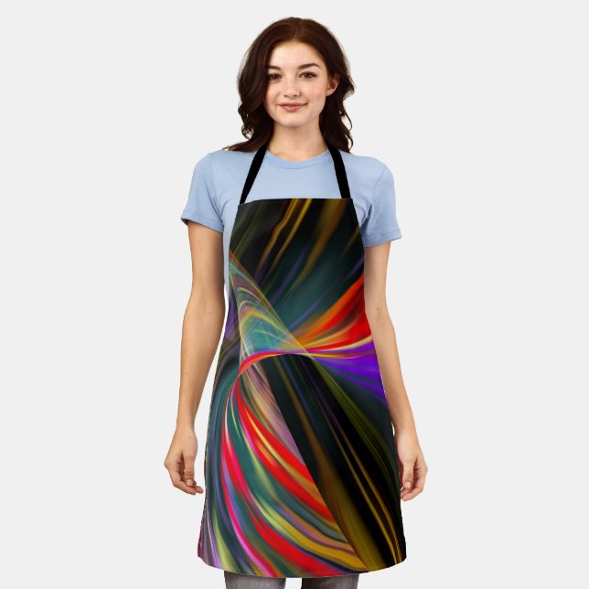 Neon Tunnel Black Schürze (Getragen)