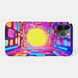 Neon Tunnel: Psychedelische Reise Case-Mate iPhone Hülle