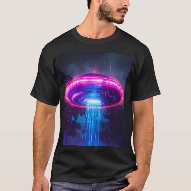 Neon Ufo T-Shirt (Vorderseite)