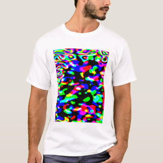Neon- und schwarze abstrakte Kunst - Spaß unter Sc T-Shirt