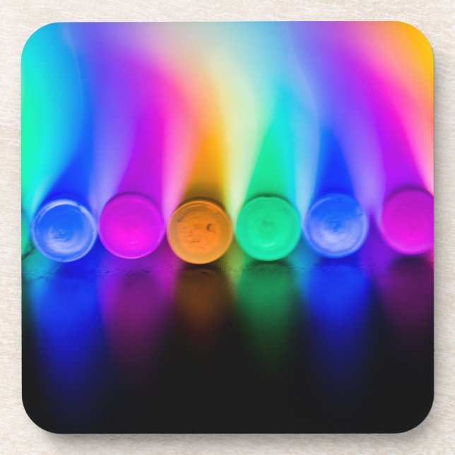 Neon Untersetzer (Vorderseite)