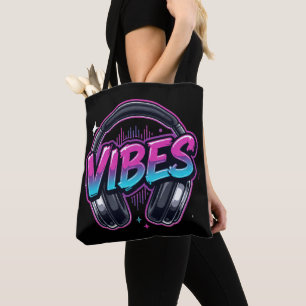 Neon-Vibes-Musik-Kopfhörer-Cyberpunk-Tasche