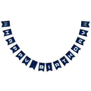 Neon Video Game Arcade Happy Birthday Wimpelkette