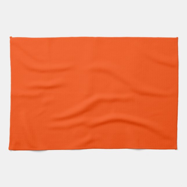 Neon, Vivid Orange Cornhole Set Geschirrtuch (Horizontal)