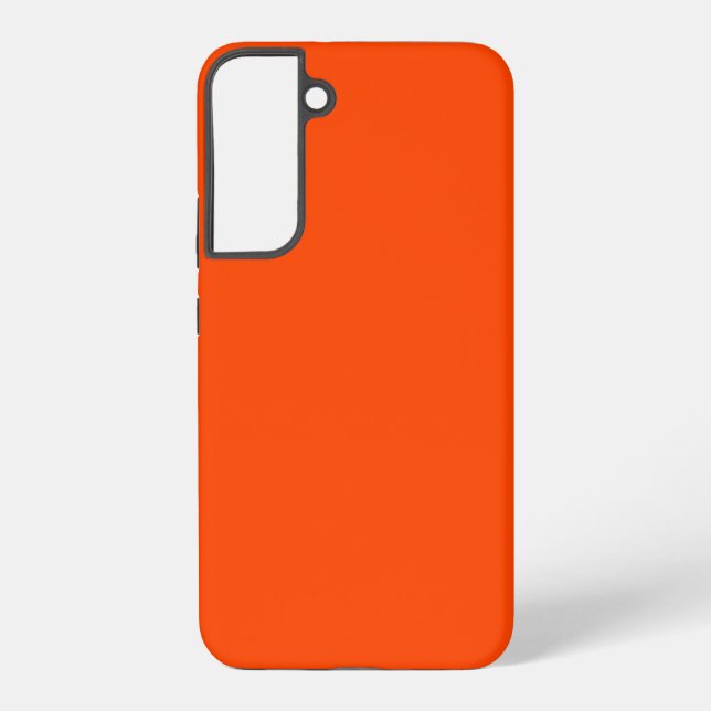 Neon, Vivid Orange Cornhole Set Samsung Galaxy Hülle (Rückseite)