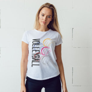 Neon Volleyballs T-Shirt