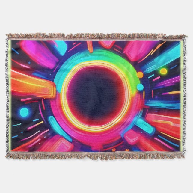 Neon Vortex von Lichtkunst Decke (Vorderseite)