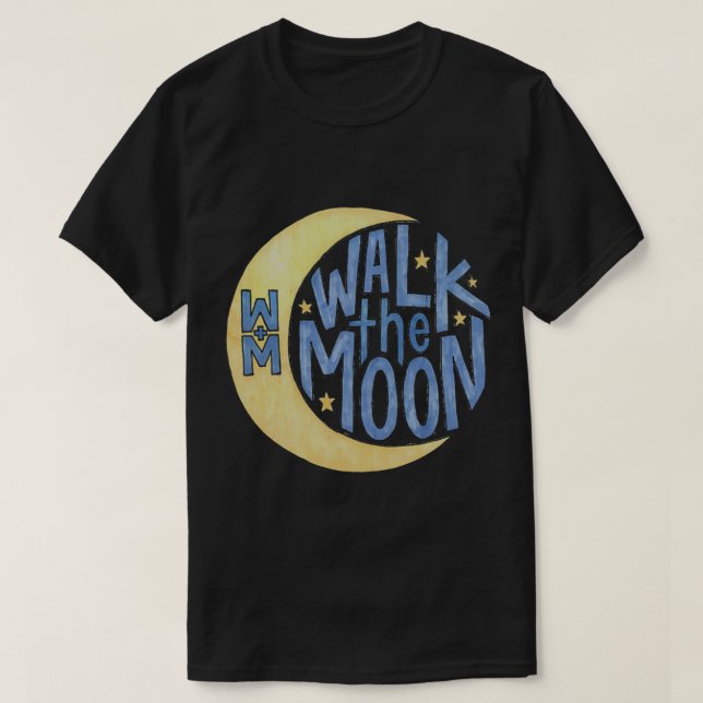 Neon WALK THE MOON Classic T - Shirt (Design vorne)