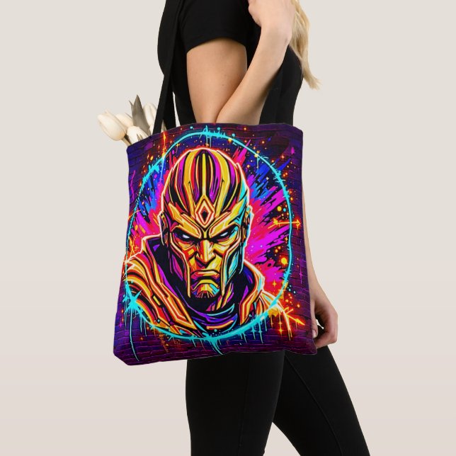 Neon Warrior Power Art (Von Nahem)