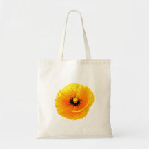 Neon Yellow Orange Poppy Abstrakte Blumenhochzeite