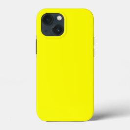 Neon Yellow Solid Color Case-Mate iPhone Hülle