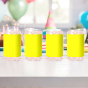 Neon Yellow Solid Color Dosenglas