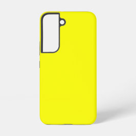 Neon Yellow Solid Color Samsung Galaxy Hülle