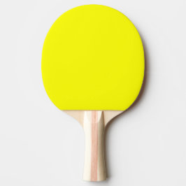 Neon Yellow Solid Color Tischtennis Schläger