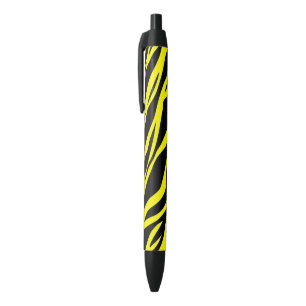 Neon Yellow Zebra Striping Kugelschreiber