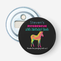 Neon Zebra Baby Animal Funky Cool Geburtstag Danke