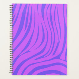 Neon-Zebra-Muster-Terminplaner-Organizer Planer