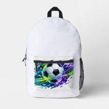 Neon-Zersplitterter-Abstrakter-Fußball
