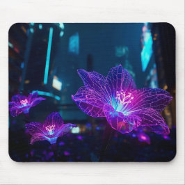 Neonadern leuchtendes Mauspad | Biolumineszenz