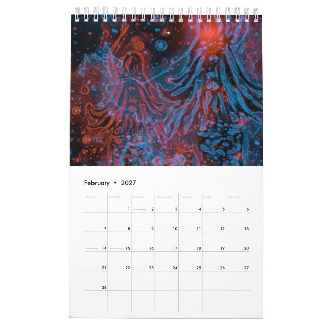 Neonadler Kalender (Feb 2027)