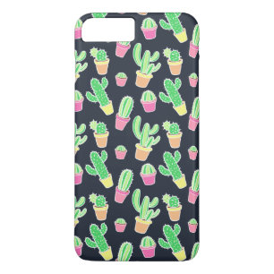 NeonAquarell-Kakteen im Topf-Muster Case-Mate iPhone Hülle