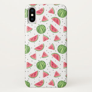 NeonAquarell-Wassermelone-Muster Case-Mate iPhone Hülle